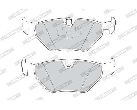 Brake Pad Set, disc brake PREMIER ECO FRICTION FDB1075 Ferodo, Image 4