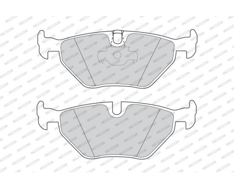 Brake Pad Set, disc brake PREMIER ECO FRICTION FDB1075 Ferodo, Image 4