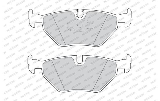 Brake Pad Set, disc brake PREMIER ECO FRICTION FDB1075 Ferodo, Image 4