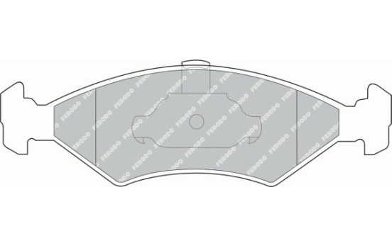 Brake Pad Set, disc brake PREMIER ECO FRICTION FDB1081 Ferodo