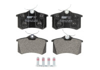 Brake Pad Set, disc brake PREMIER ECO FRICTION FDB1083 Ferodo