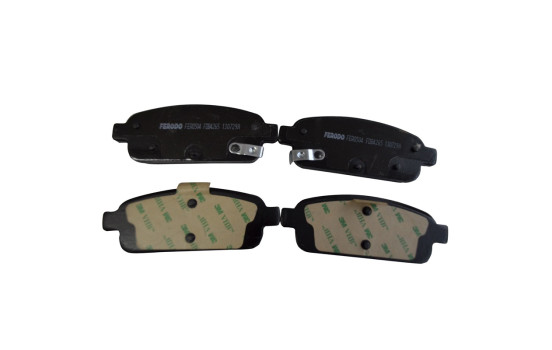 Brake Pad Set, disc brake PREMIER ECO FRICTION FDB1091 Ferodo