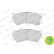 Brake Pad Set, disc brake PREMIER ECO FRICTION FDB1091 Ferodo, Thumbnail 4