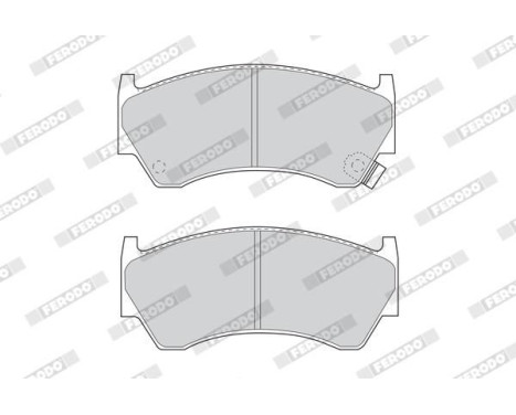 Brake Pad Set, disc brake PREMIER ECO FRICTION FDB1091 Ferodo, Image 4
