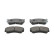 Brake Pad Set, disc brake PREMIER ECO FRICTION FDB1091 Ferodo, Thumbnail 3