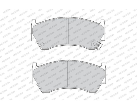 Brake Pad Set, disc brake PREMIER ECO FRICTION FDB1091 Ferodo, Image 4