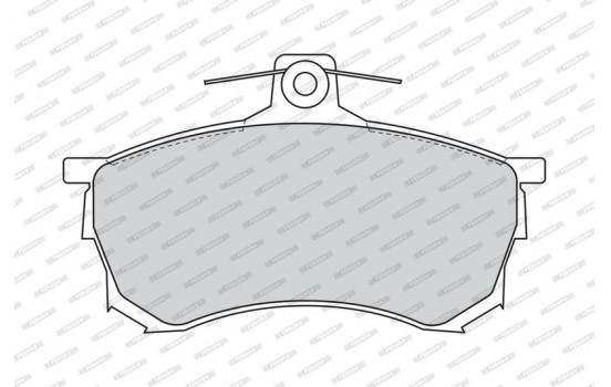 Brake Pad Set, disc brake PREMIER ECO FRICTION FDB1092 Ferodo, Image 4