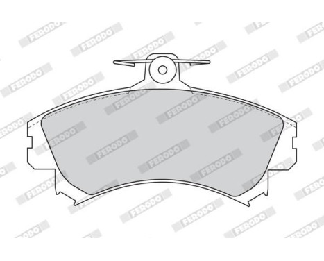 Brake Pad Set, disc brake PREMIER ECO FRICTION FDB1093 Ferodo, Image 4