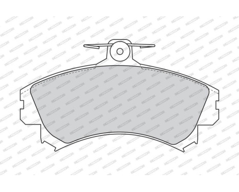 Brake Pad Set, disc brake PREMIER ECO FRICTION FDB1093 Ferodo, Image 4