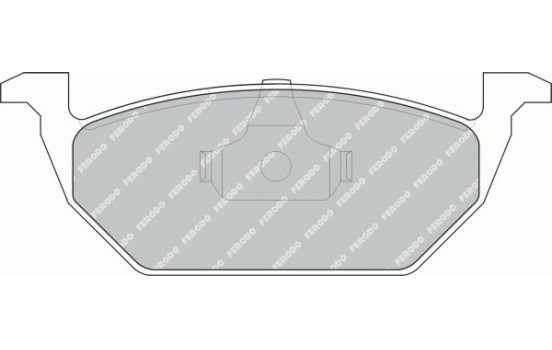Brake Pad Set, disc brake PREMIER ECO FRICTION FDB1094 Ferodo, Image 2