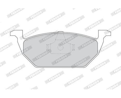 Brake Pad Set, disc brake PREMIER ECO FRICTION FDB1094 Ferodo, Image 4
