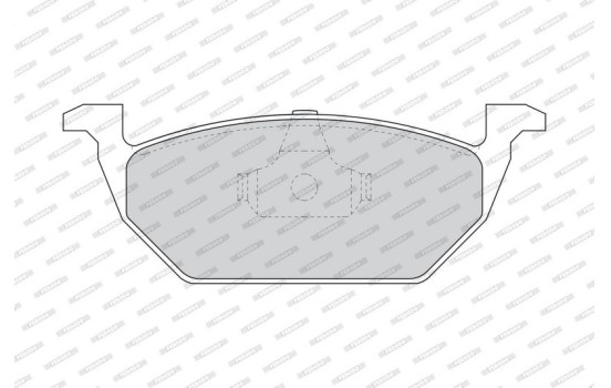 Brake Pad Set, disc brake PREMIER ECO FRICTION FDB1094 Ferodo, Image 4