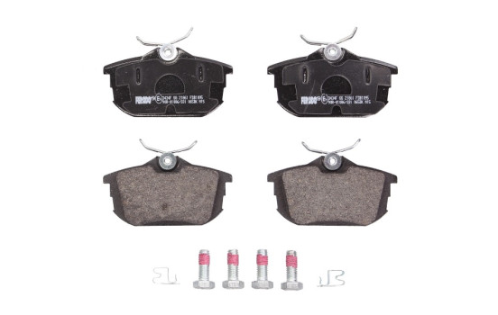 Brake Pad Set, disc brake PREMIER ECO FRICTION FDB1095 Ferodo