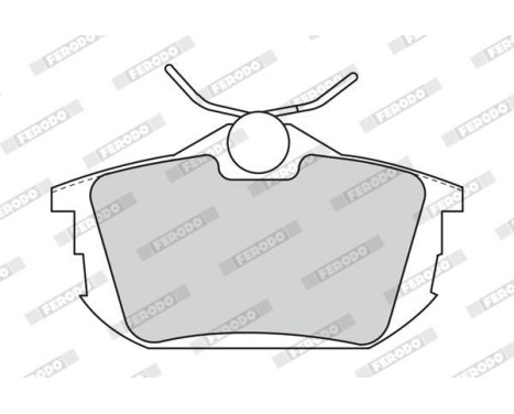 Brake Pad Set, disc brake PREMIER ECO FRICTION FDB1095 Ferodo, Image 3
