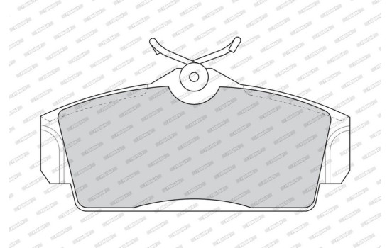 Brake Pad Set, disc brake PREMIER ECO FRICTION FDB1096 Ferodo, Image 4