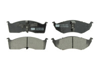 Brake Pad Set, disc brake PREMIER ECO FRICTION FDB1098 Ferodo