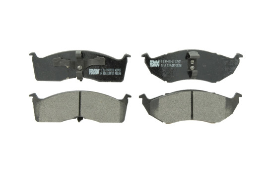 Brake Pad Set, disc brake PREMIER ECO FRICTION FDB1098 Ferodo