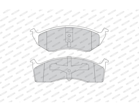 Brake Pad Set, disc brake PREMIER ECO FRICTION FDB1098 Ferodo, Image 4