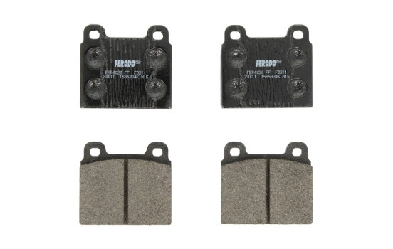 Brake Pad Set, disc brake PREMIER ECO FRICTION FDB11 Ferodo