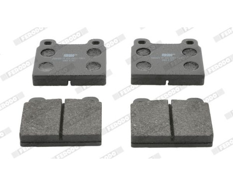 Brake Pad Set, disc brake PREMIER ECO FRICTION FDB11 Ferodo, Image 3