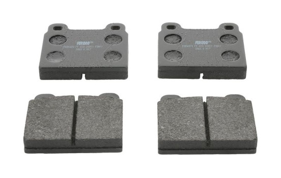 Brake Pad Set, disc brake PREMIER ECO FRICTION FDB11 Ferodo, Image 3