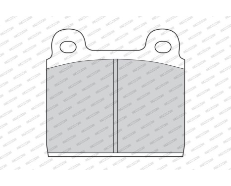 Brake Pad Set, disc brake PREMIER ECO FRICTION FDB11 Ferodo, Image 4