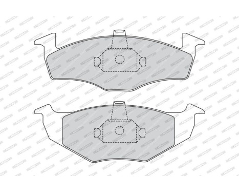 Brake Pad Set, disc brake PREMIER ECO FRICTION FDB1101 Ferodo, Image 3