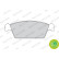 Brake Pad Set, disc brake PREMIER ECO FRICTION FDB1108 Ferodo, Thumbnail 3
