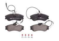 Brake Pad Set, disc brake PREMIER ECO FRICTION FDB1112 Ferodo