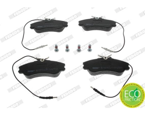 Brake Pad Set, disc brake PREMIER ECO FRICTION FDB1112 Ferodo, Image 3