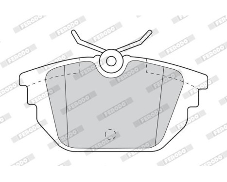 Brake Pad Set, disc brake PREMIER ECO FRICTION FDB1113 Ferodo, Image 3
