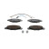 Brake Pad Set, disc brake PREMIER ECO FRICTION FDB1114 Ferodo, Thumbnail 2