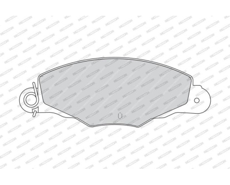 Brake Pad Set, disc brake PREMIER ECO FRICTION FDB1114 Ferodo, Image 3