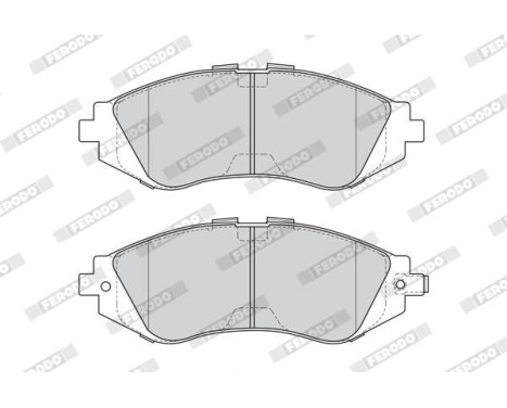 Brake Pad Set, disc brake PREMIER ECO FRICTION FDB1116 Ferodo, Image 3