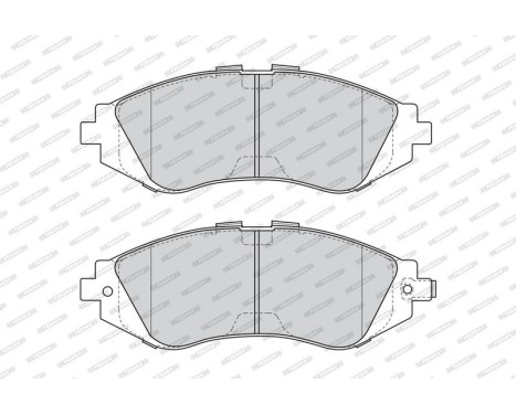 Brake Pad Set, disc brake PREMIER ECO FRICTION FDB1116 Ferodo, Image 3