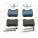 Brake Pad Set, disc brake PREMIER ECO FRICTION FDB1117 Ferodo, Thumbnail 3