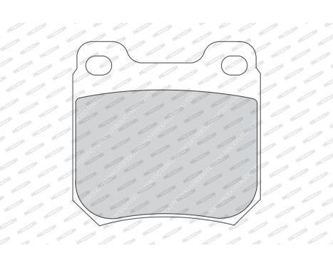 Brake Pad Set, disc brake PREMIER ECO FRICTION FDB1117 Ferodo, Image 4