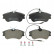 Brake Pad Set, disc brake PREMIER ECO FRICTION FDB1124 Ferodo