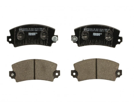 Brake Pad Set, disc brake PREMIER ECO FRICTION FDB113 Ferodo