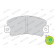 Brake Pad Set, disc brake PREMIER ECO FRICTION FDB113 Ferodo, Thumbnail 4