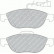 Brake Pad Set, disc brake PREMIER ECO FRICTION FDB1134 Ferodo, Thumbnail 2