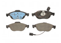 Brake Pad Set, disc brake PREMIER ECO FRICTION FDB1134 Ferodo