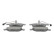 Brake Pad Set, disc brake PREMIER ECO FRICTION FDB1134 Ferodo, Thumbnail 3