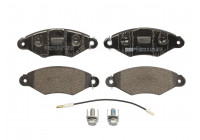 Brake Pad Set, disc brake PREMIER ECO FRICTION FDB1135 Ferodo