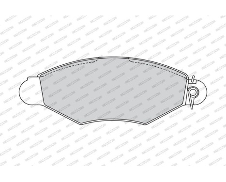 Brake Pad Set, disc brake PREMIER ECO FRICTION FDB1135 Ferodo, Image 3