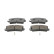 Brake Pad Set, disc brake PREMIER ECO FRICTION FDB114 Ferodo, Thumbnail 2