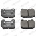 Brake Pad Set, disc brake PREMIER ECO FRICTION FDB116 Ferodo, Thumbnail 2