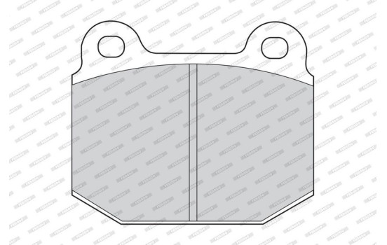 Brake Pad Set, disc brake PREMIER ECO FRICTION FDB116 Ferodo, Image 2