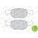 Brake Pad Set, disc brake PREMIER ECO FRICTION FDB1160 Ferodo, Thumbnail 4