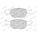 Brake Pad Set, disc brake PREMIER ECO FRICTION FDB1160 Ferodo, Thumbnail 4